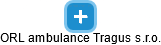 ORL ambulance Tragus s.r.o. - náhled vizuálního zobrazení vztahů obchodního rejstříku