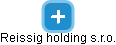 Reissig holding s.r.o. - náhled vizuálního zobrazení vztahů obchodního rejstříku