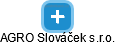 AGRO Slováček s.r.o. - náhled vizuálního zobrazení vztahů obchodního rejstříku