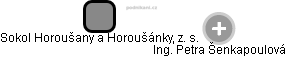Sokol Horoušany a Horoušánky, z. s. - náhled vizuálního zobrazení vztahů obchodního rejstříku
