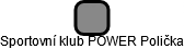 Sportovní klub POWER Polička - náhled vizuálního zobrazení vztahů obchodního rejstříku