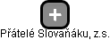 Přátelé Slovaňáku, z.s. - náhled vizuálního zobrazení vztahů obchodního rejstříku