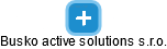Busko active solutions s.r.o. - náhled vizuálního zobrazení vztahů obchodního rejstříku