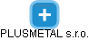 PLUSMETAL s.r.o. - náhled vizuálního zobrazení vztahů obchodního rejstříku