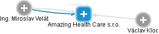Amazing Health Care s.r.o. - náhled vizuálního zobrazení vztahů obchodního rejstříku
