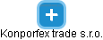 Konporfex trade s.r.o. - náhled vizuálního zobrazení vztahů obchodního rejstříku