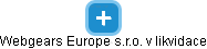Webgears Europe s.r.o. v likvidace - náhled vizuálního zobrazení vztahů obchodního rejstříku