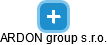 ARDON group s.r.o. - náhled vizuálního zobrazení vztahů obchodního rejstříku