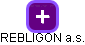 REBLIGON a.s. - náhled vizuálního zobrazení vztahů obchodního rejstříku