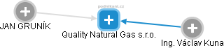 Quality Natural Gas s.r.o. - náhled vizuálního zobrazení vztahů obchodního rejstříku