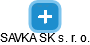 SAVKA SK s. r. o. - náhled vizuálního zobrazení vztahů obchodního rejstříku