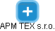 APM TEX s.r.o. - náhled vizuálního zobrazení vztahů obchodního rejstříku