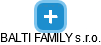 BALTI FAMILY s.r.o. - náhled vizuálního zobrazení vztahů obchodního rejstříku