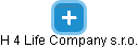 H 4 Life Company s.r.o. - náhled vizuálního zobrazení vztahů obchodního rejstříku