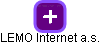 LEMO Internet a.s. - náhled vizuálního zobrazení vztahů obchodního rejstříku