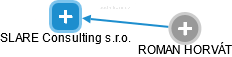 SLARE Consulting s.r.o. - náhled vizuálního zobrazení vztahů obchodního rejstříku