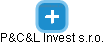 P&C&L Invest s.r.o. - náhled vizuálního zobrazení vztahů obchodního rejstříku