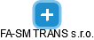 FA-SM TRANS s.r.o. - náhled vizuálního zobrazení vztahů obchodního rejstříku