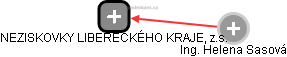 NEZISKOVKY LIBERECKÉHO KRAJE, z.s. - náhled vizuálního zobrazení vztahů obchodního rejstříku