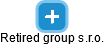Retired group s.r.o. - náhled vizuálního zobrazení vztahů obchodního rejstříku