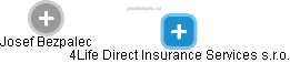 4Life Direct Insurance Services s.r.o. - náhled vizuálního zobrazení vztahů obchodního rejstříku