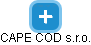 CAPE COD s.r.o. - náhled vizuálního zobrazení vztahů obchodního rejstříku