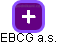 EBCG a.s. - náhled vizuálního zobrazení vztahů obchodního rejstříku