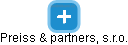 Preiss & partners, s.r.o. - náhled vizuálního zobrazení vztahů obchodního rejstříku