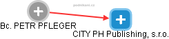 CITY PH Publishing, s.r.o. - náhled vizuálního zobrazení vztahů obchodního rejstříku