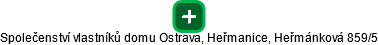 Společenství vlastníků domu Ostrava, Heřmanice, Heřmánková 859/5 - náhled vizuálního zobrazení vztahů obchodního rejstříku