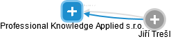 Professional Knowledge Applied s.r.o. - náhled vizuálního zobrazení vztahů obchodního rejstříku