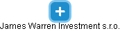 James Warren Investment s.r.o. - náhled vizuálního zobrazení vztahů obchodního rejstříku