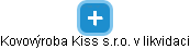 Kovovýroba Kiss s.r.o. v likvidaci - náhled vizuálního zobrazení vztahů obchodního rejstříku