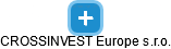 CROSSINVEST Europe s.r.o. - náhled vizuálního zobrazení vztahů obchodního rejstříku