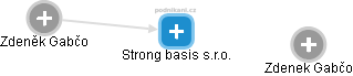 Strong basis s.r.o. - náhled vizuálního zobrazení vztahů obchodního rejstříku