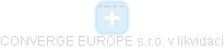 CONVERGE EUROPE s.r.o. v likvidaci - náhled vizuálního zobrazení vztahů obchodního rejstříku