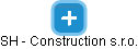 SH - Construction s.r.o. - náhled vizuálního zobrazení vztahů obchodního rejstříku