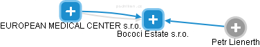 Bococi Estate s.r.o. - náhled vizuálního zobrazení vztahů obchodního rejstříku