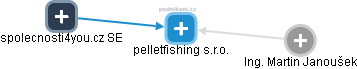 pelletfishing s.r.o. - náhled vizuálního zobrazení vztahů obchodního rejstříku