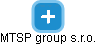 MTSP group s.r.o. - náhled vizuálního zobrazení vztahů obchodního rejstříku