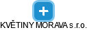 KVĚTINY MORAVA s.r.o. - náhled vizuálního zobrazení vztahů obchodního rejstříku