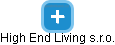 High End Living s.r.o. - náhled vizuálního zobrazení vztahů obchodního rejstříku