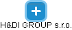 H&DI GROUP s.r.o. - náhled vizuálního zobrazení vztahů obchodního rejstříku
