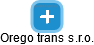 Orego trans s.r.o. - náhled vizuálního zobrazení vztahů obchodního rejstříku