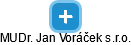 MUDr. Jan Voráček s.r.o. - náhled vizuálního zobrazení vztahů obchodního rejstříku