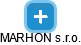 MARHON s.r.o. - náhled vizuálního zobrazení vztahů obchodního rejstříku