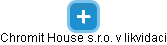 Chromit House s.r.o. v likvidaci - náhled vizuálního zobrazení vztahů obchodního rejstříku
