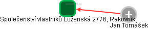 Společenství vlastníků Luženská 2776, Rakovník - náhled vizuálního zobrazení vztahů obchodního rejstříku