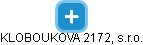 KLOBOUKOVA 2172, s.r.o. - náhled vizuálního zobrazení vztahů obchodního rejstříku