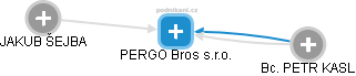 PERGO Bros s.r.o. - náhled vizuálního zobrazení vztahů obchodního rejstříku